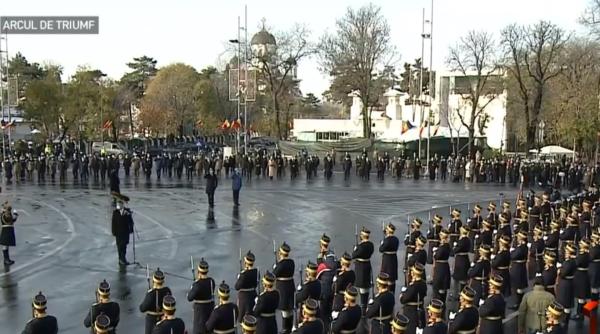 Ziua Națională a României. Iohannis, la Arcul de Triumf: „Niciodată nu am întâmpinat 1 Decembrie cu atâta îngrijorare” (FOTO)