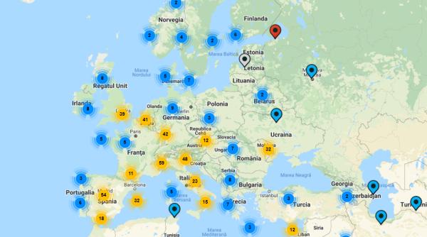 HARTA interactivă a secțiilor de votare din străinătate: Vezi unde e cea mai APROPIATĂ de tine