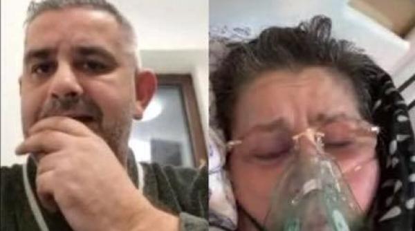 Sute de pacienţii cu COVID-19 stau în frig la spitalul "Matei Balş": "Să îi ajute cineva! Nu se poate!"