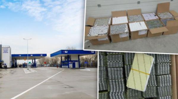 Automobil, cu numere diplomatice, plin cu steroizi anabolizanţi. Descoperirea făcută de poliţiştii de frontieră