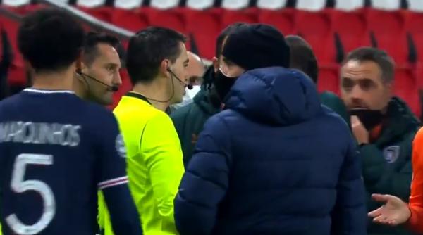 Scandal uriaș! Arbitrul Colţescu, dialog RASIST în Liga Campionilor: Echipele au PĂRĂSIT terenul din cauza ROMÂNULUI (VIDEO)