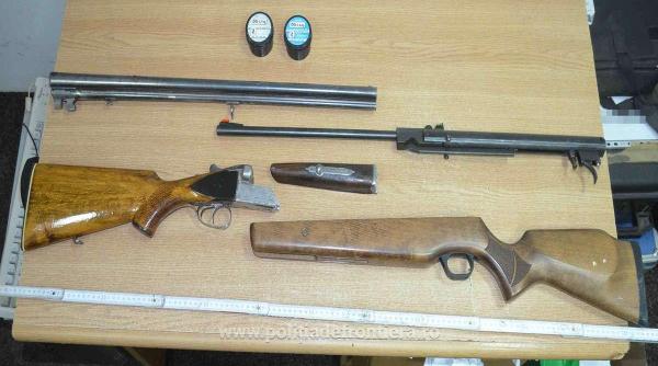 Moldovean, prins cu o armă de vânătoare, la frontiera României. A declarat că vâna rațe