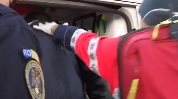 Un român a vrut să își dea foc în fața Ministerului Muncii. Violeta Alexandru, gest impresionant: l-a vizitat la secția de Poliție