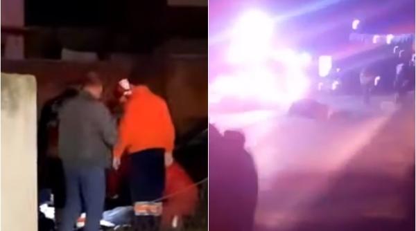 Un poliţist român a murit, după ce a spulberat cu un BMW o căruţă nesemnalizată (VIDEO)