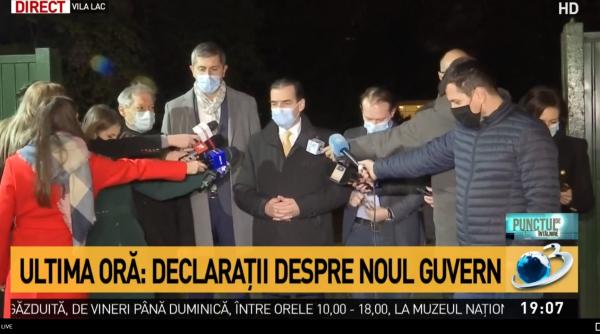 Negocierile s-au încheiat OFICIAL. Ludovic Orban anunţă noul premier şi distribuirea ministerelor între PNL, USR-PLUS şi UDMR