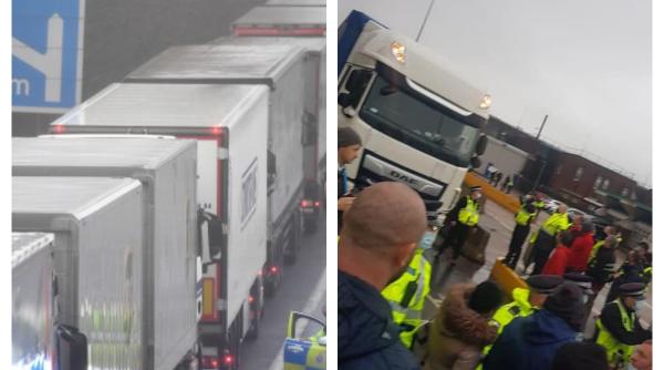 Șofer român, blocat la Dover, mesaj viral: "Situația e disperată! Voi, din statul român, sunteți acasă lângă familiile voastre de Crăciun"
