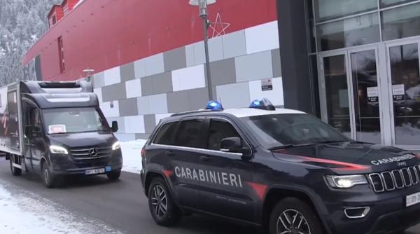 Vaccinul anti-COVID a ajuns in Italia. Camionul a trecut granița în urmă cu puțin timp - VIDEO