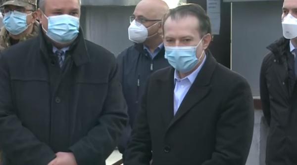 Moment istoric. Vaccinul anti-COVID a ajuns la Institutul Cantacuzino. Premierul Citu și Raed Arafat, prezenți la eveniment