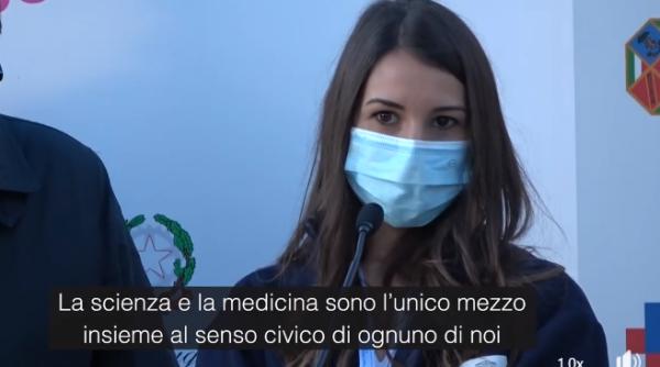 Italia a început VACCINAREA. Claudia Alivernini, o asistentă în vârstă de 29 de ani, prima persoană inoculată-VIDEO
