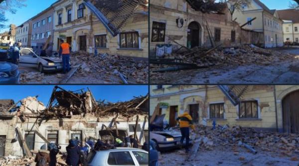 Un nou cutremur a avut loc în Croaţia, în primele ore ale anului nou