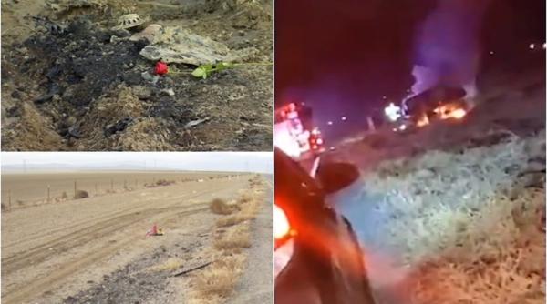 Șapte copii, arși de vii într-o mașină, după un accident cumplit