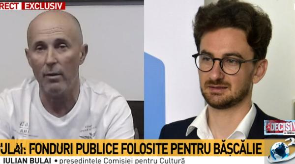 Scandal la Antena 3. Mugur Mihăescu a răbufnit la adresa lui Iulian Bulai: „Să-ți fie rușine! Ieși! Du-te!”