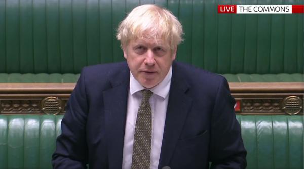 Lockdown în Marea Britanie. Boris Johnson, în parlament: "Ieşirea noastră din coconul lockdown-ului nu va fi un big bang, ci o ridicare graduală"