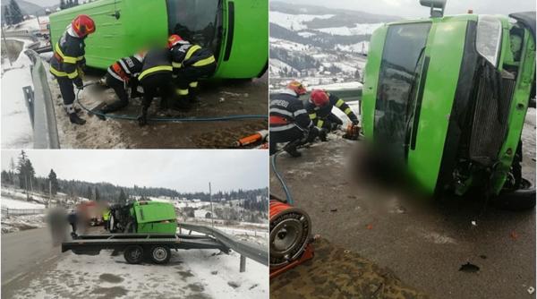 Românii care au murit după ce microbuzul s-a răsturnat mergeau la muncă în Franța: Au fost striviți între vehicul și șosea