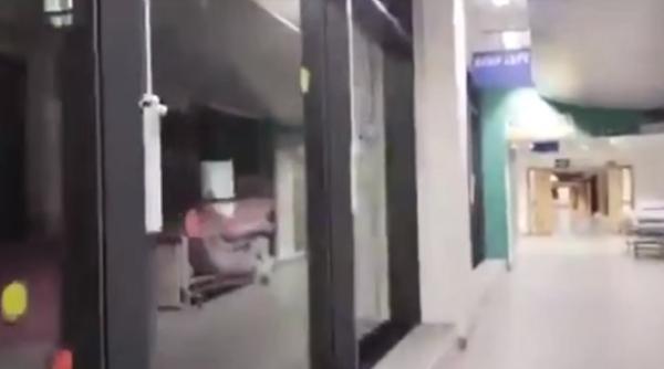 Negaționist Covid, amendat după câteva fotografii cu „spitalul gol”