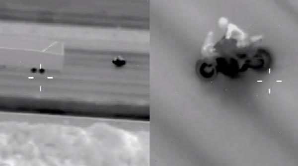 Motociclistul român, arestat în Marea Britanie, după o urmărire cu elicopterul, a fugit din sala de judecată