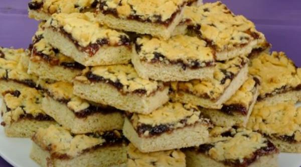 Prăjitura răzuită. Cea mai ușoară rețetă de casă și deosebit de gustoasă