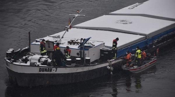 Germania. Navă românească, naufragiată de două ori în trei zile, pe Dunăre