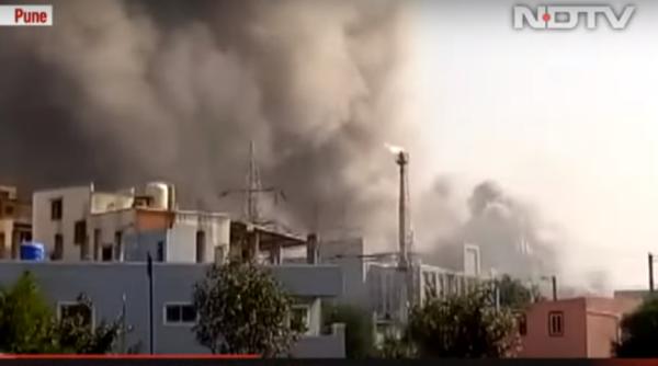 Incendiu la unul dintre cele mai mari institute producătoare de vaccinuri din lume - VIDEO