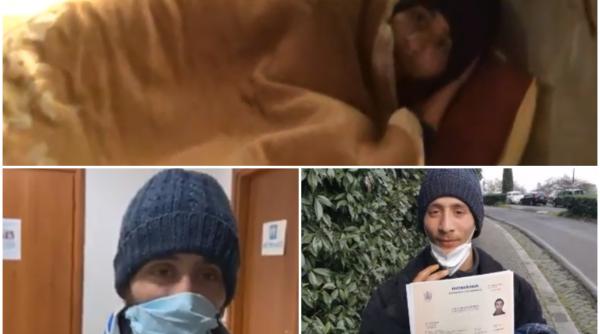 Povestea lui Gabriel IMPRESIONEAZĂ Italia. Aproape mort de frig pe stradă, românul a fost salvat de jurnaliști: "Pentru mulți era un NIMENI"