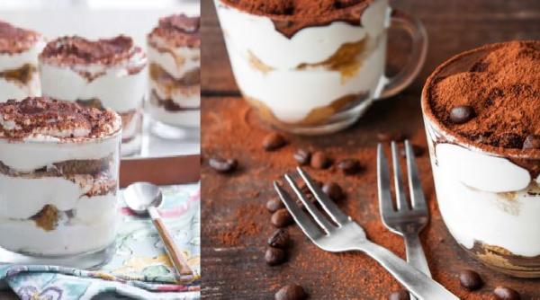 Tiramisu la pahar. Rețeta rapidă, gata în 10 minute