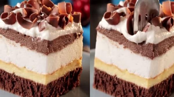 Prăjitura Vânt spaniol. Rețeta desertului de care vă veți îndrăgosti