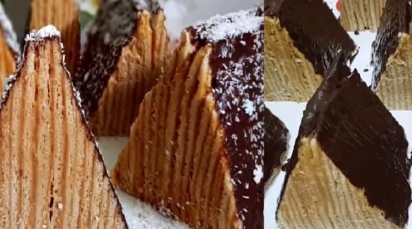 Prăjitura Carpați. Rețeta celui mai cunoscut desert al copilăriei noastre 