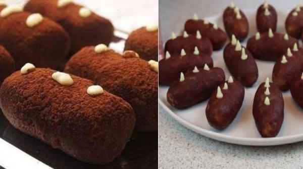 Prăjitură cartof de biscuiți. Rețetă veche și ușor de făcut  