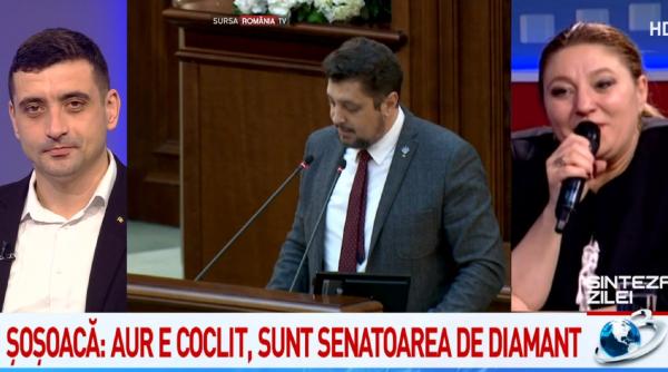 George Simion răspunde acuzațiilor lui Șoșoacă: „Țin la Diana! I-au spus că o vor face președintele țării”