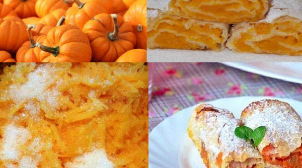 Plăcintă cu dovleac și nucă. Rețeta aluatului cu borș din caietul bunicii 