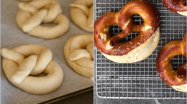 Rețeta Bretzel, covrigi bavarezi: Trucul pentru a avea acea crustă tare și aurie