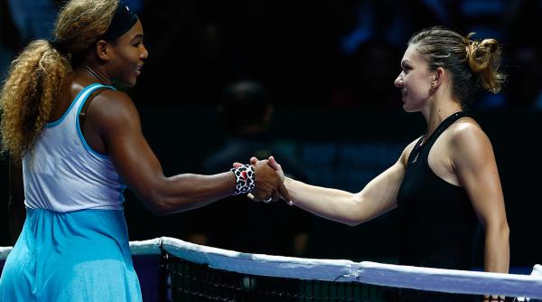 Simona Halep a fost învinsă de Serena Williams