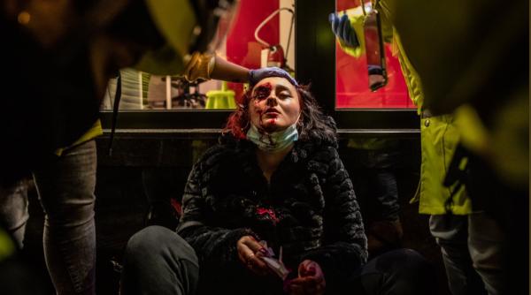 Proteste de amploare în Spania: 43 de cetățeni arestați. O femeie și-a pierdut ochiul în urma violențelor (VIDEO)