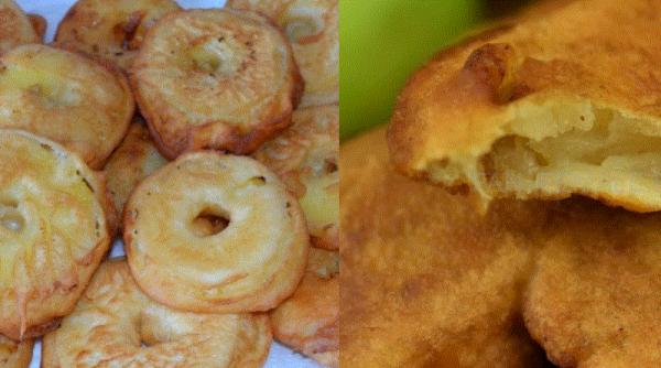 Rondele de mere în aluat de bere. Rețeta desertului preferat din copilărie