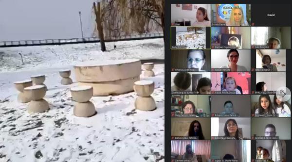 180 de copii și profesori români din diaspora, „Dialoguri la Masa Tăcerii“ la 145 de ani de la nașterea lui Constantin Brâncuși