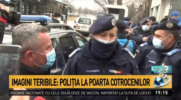 Jandarmerița implicată în altercația cu vloggerul Andy Popescu lovește din nou. Un polițist acuză:"M-a scos din mulțime și m-a îmbrâncit"