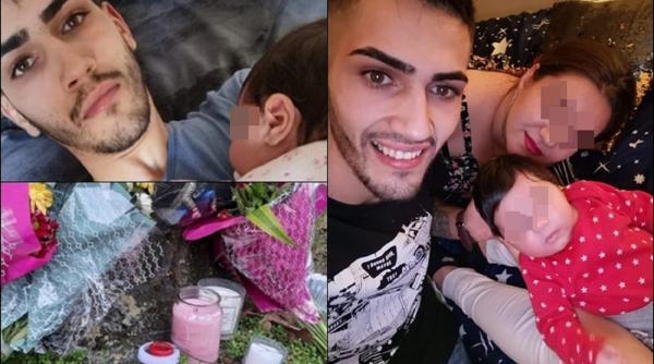 Anglia. Șofer român pe mașina de pachete Amazon, mort într-un cumplit accident: Bogdan a lăsat orfană o fetiță de doar 3 luni