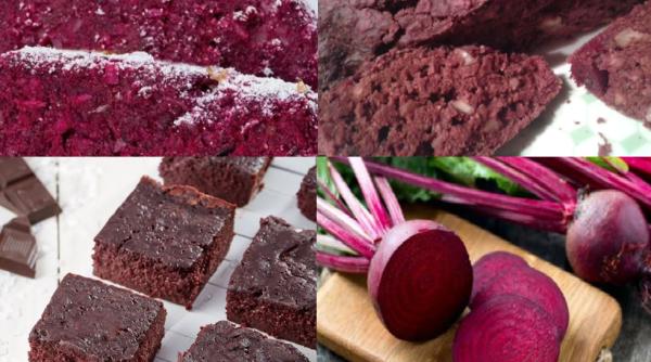 Prăjitură cu sfecla roșie. Rețeta unui desert sănătos, gustos și ușor de preparat