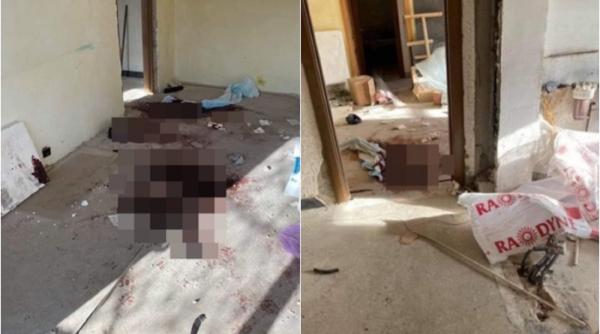 Primele imagini din „apartamentul groazei”, unde doi muncitori români au fost uciși
