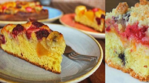 Mălai dulce cu fructe. Rețeta secretă a unei prăjituri minunate, pe placul tuturor 