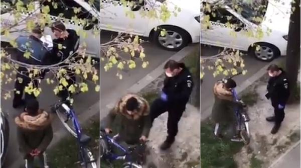 Românii, revoltați după un clip viral în care un jandarm lovește cu brutalitate un copil: „Apucături de borfaș! Ce ți-a făcut?” (VIDEO)