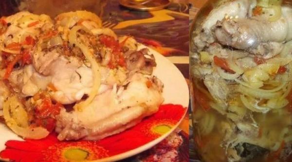 Carne de pui, coaptă în borcan. Rețeta unui preparat delicios și cu un gust aparte. Care este secretul gospodinelor 
