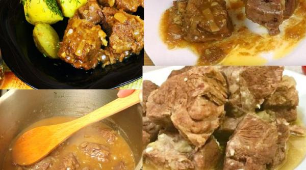 Antricot de vită ca la Kremlin. Rețeta rusească cu care nu veți da greș niciodată. Carnea se topește în gură 