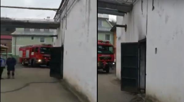 Incendiu într-un alt spital din România: Un panou electric a luat foc