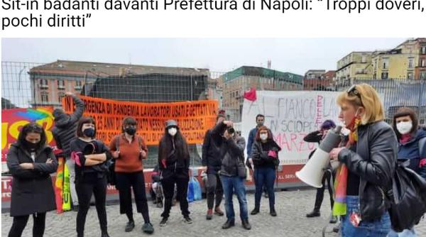 Protest în Italia. Badantele au ieșit în stradă: „Nu vrem să fim sclave!”