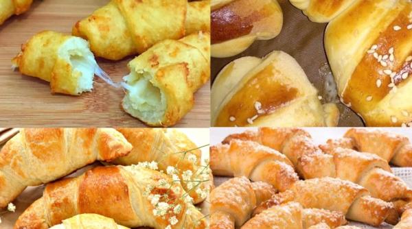 Cornulețe de cartofi cu caşcaval. Rețeta unei gustări ușor de făcut. Ingredientul secret pentru un aluat pufos