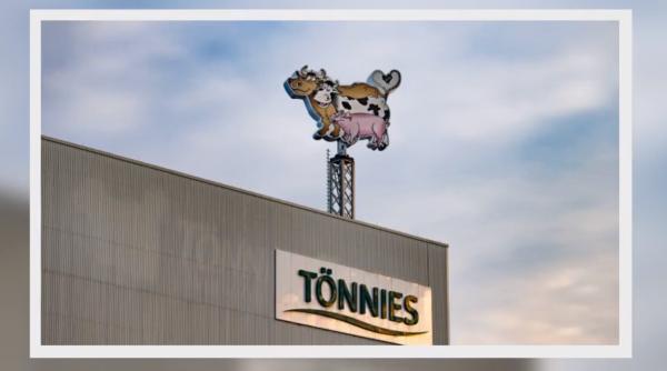 Germania. Muncitor român de la Tönnies, UCIS la serviciu, de alt conațional