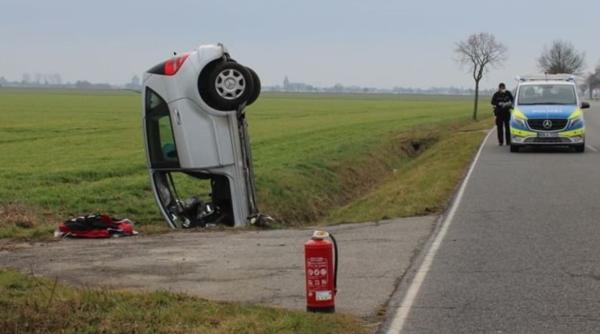 Germania. O șoferiță de 81 de ani, victima unui accident rutier. Polițiștii au rămas uimiți