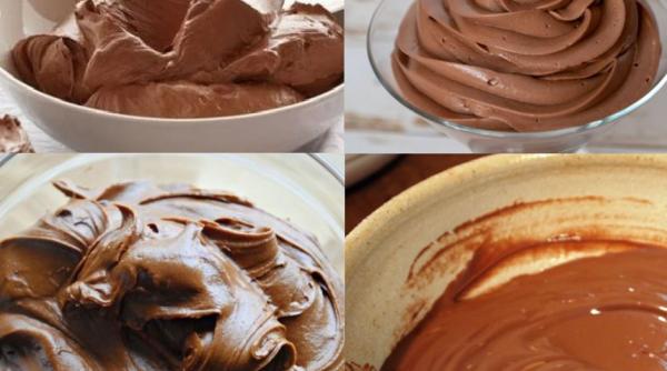 Cremă de brânză cu ciocolată. Rețeta unui desert pe care îl veți mânca în fiecare zi  
