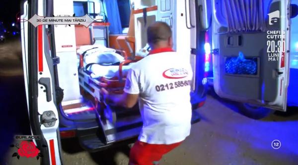 Burlacul 19 martie 2021. Ambulanța a intervenit de urgență în emisiune pentru o concurentă